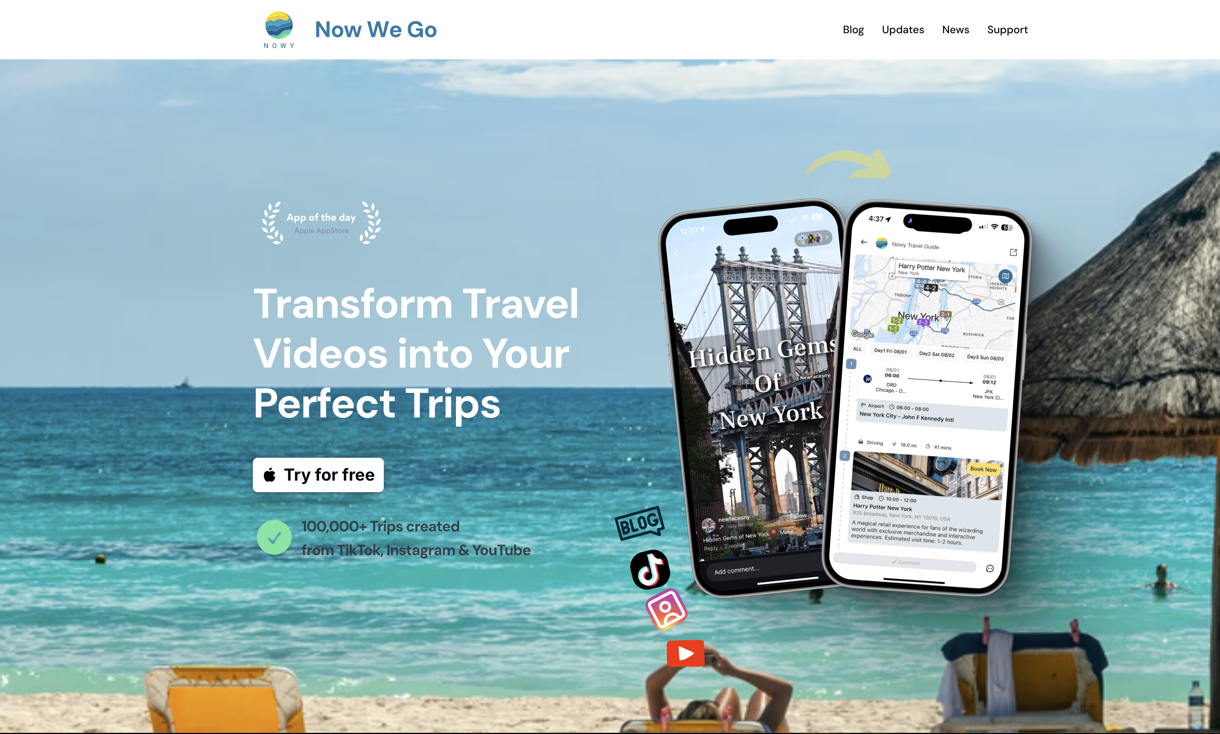 Nowy - Screenshot showing the interface and features of this AI tool