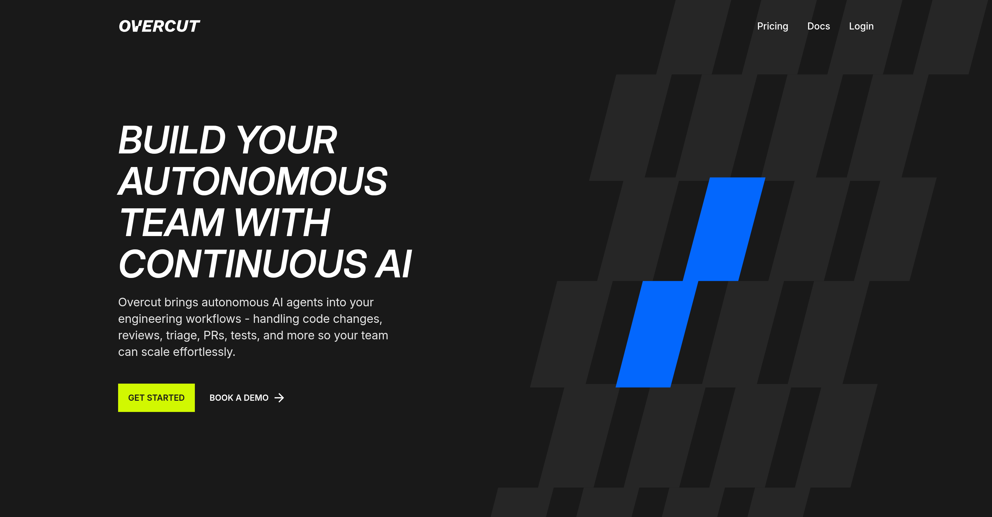 Overcut.ai - Screenshot showing the interface and features of this AI tool