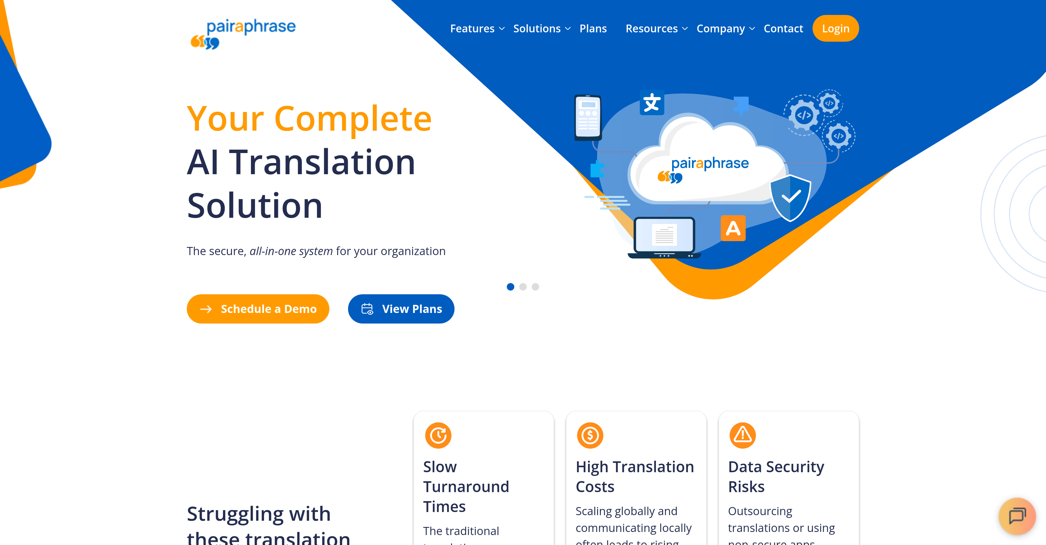 Pairaphrase - Screenshot showing the interface and features of this AI tool