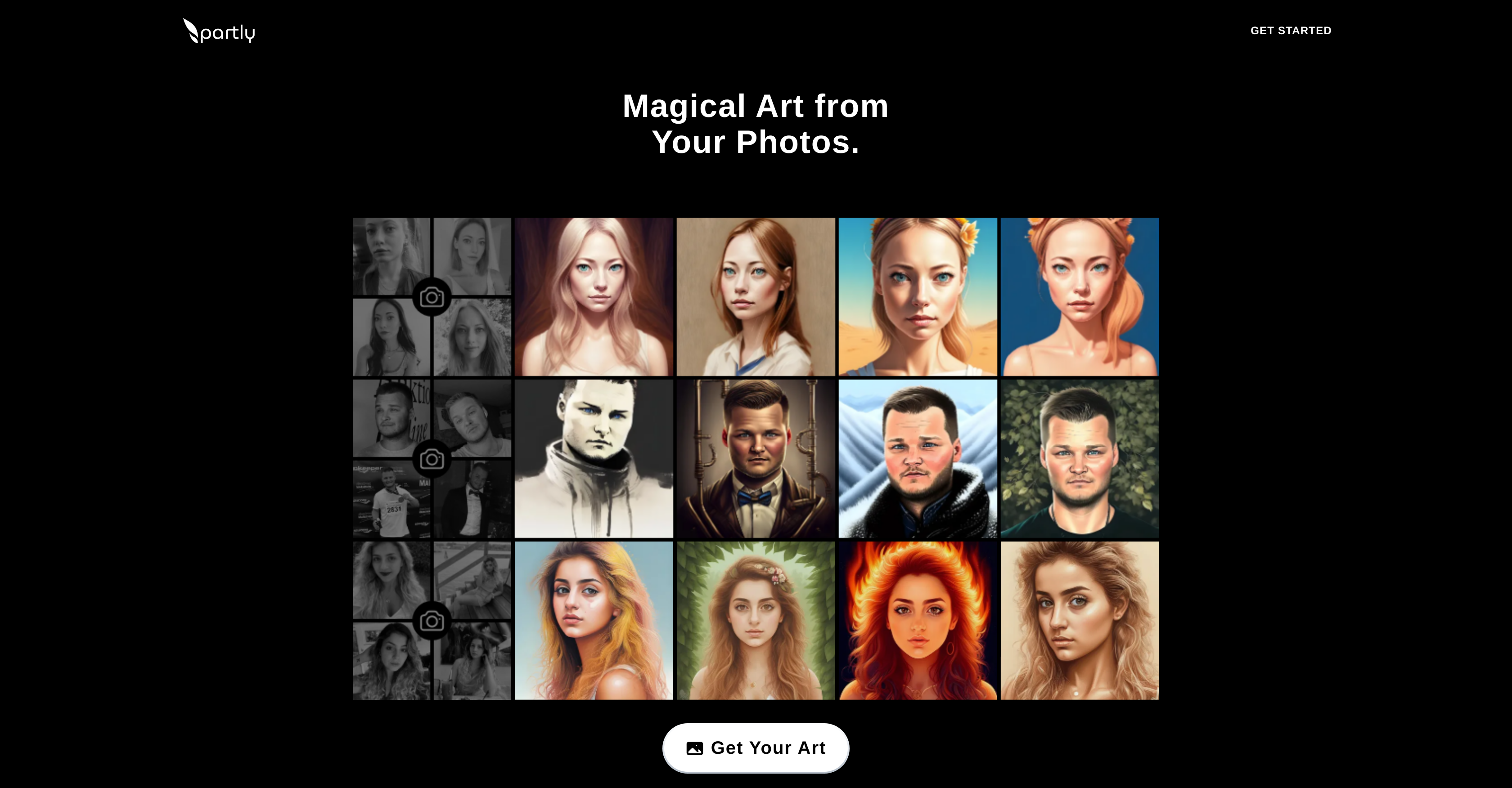 Partly - Screenshot showing the interface and features of this AI tool