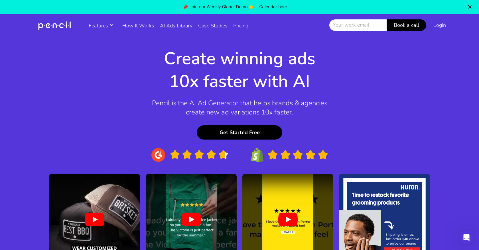 Pencil - Screenshot showing the interface and features of this AI tool
