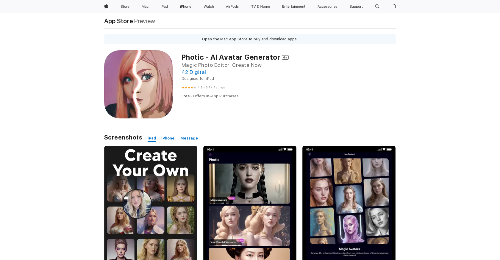 Photic - Screenshot showing the interface and features of this AI tool