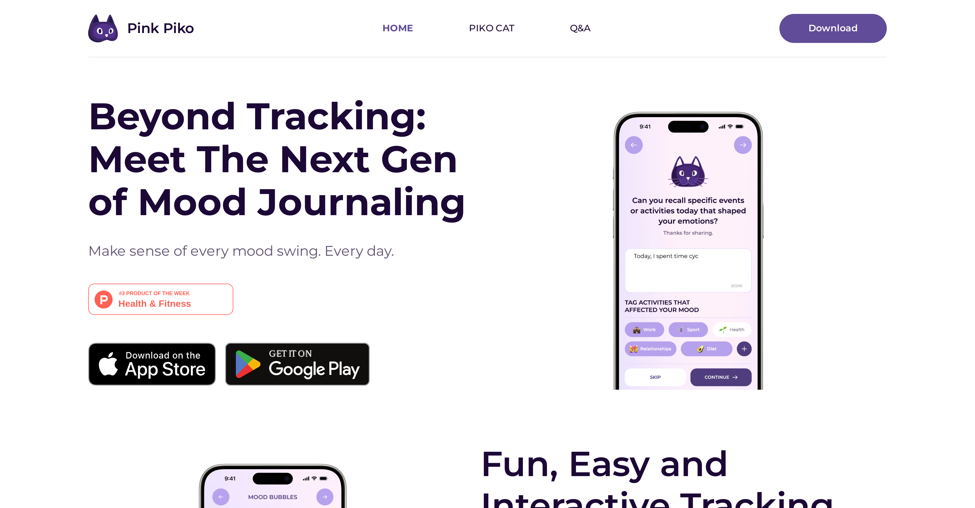 PinkPiko - Screenshot showing the interface and features of this AI tool