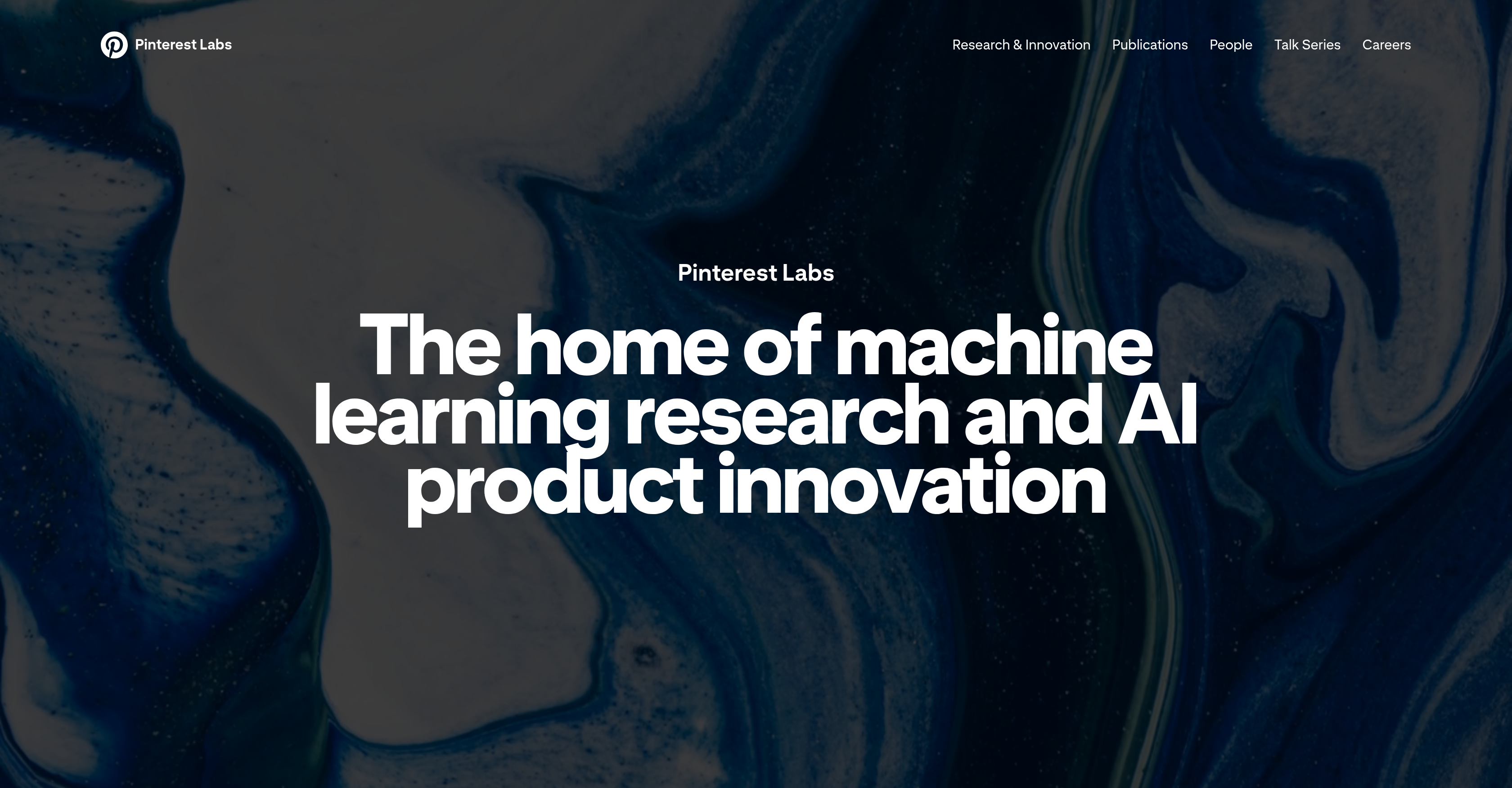 Pinterest Labs - Screenshot showing the interface and features of this AI tool