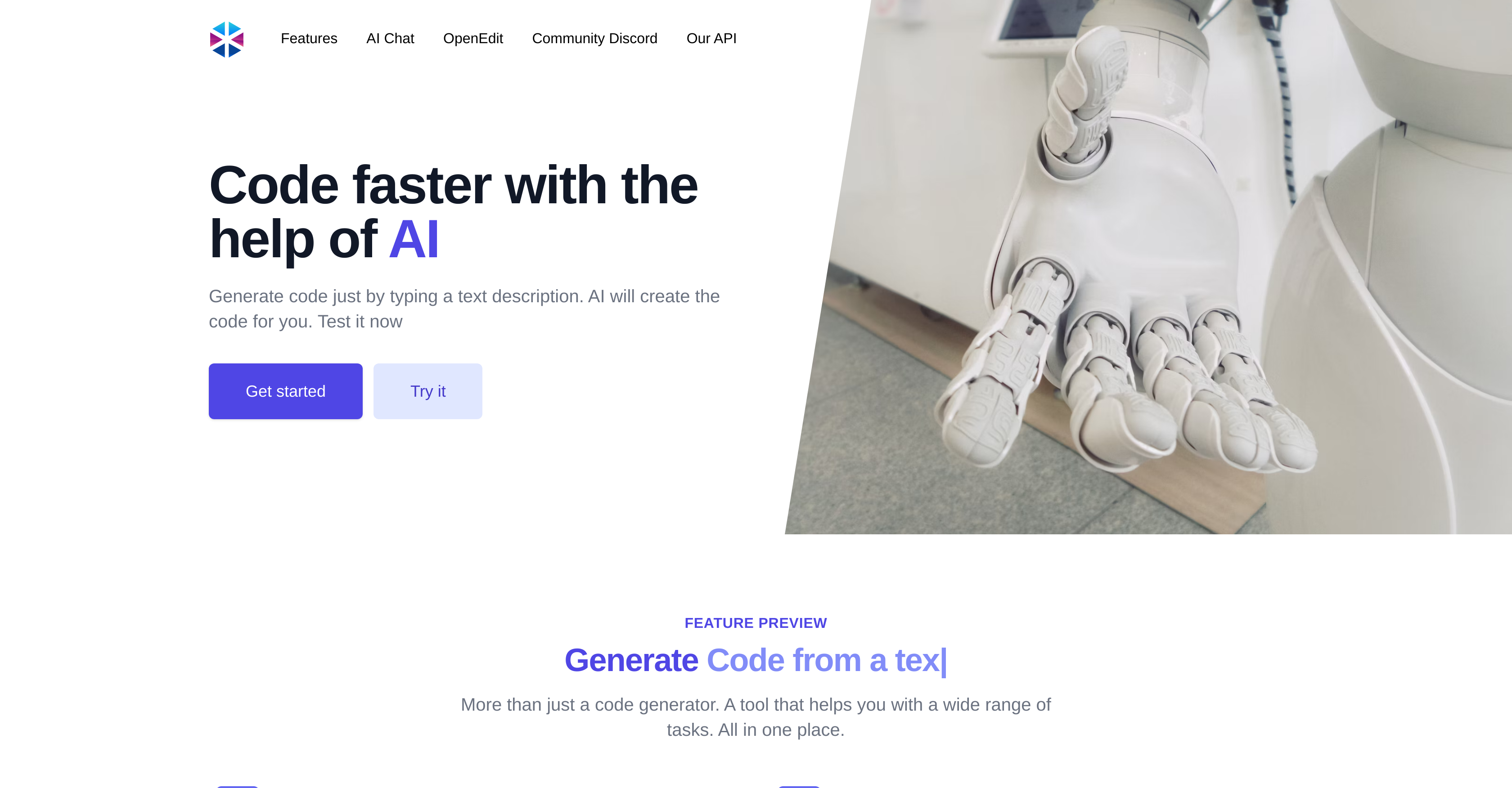 Programming Helper - Screenshot showing the interface and features of this AI tool