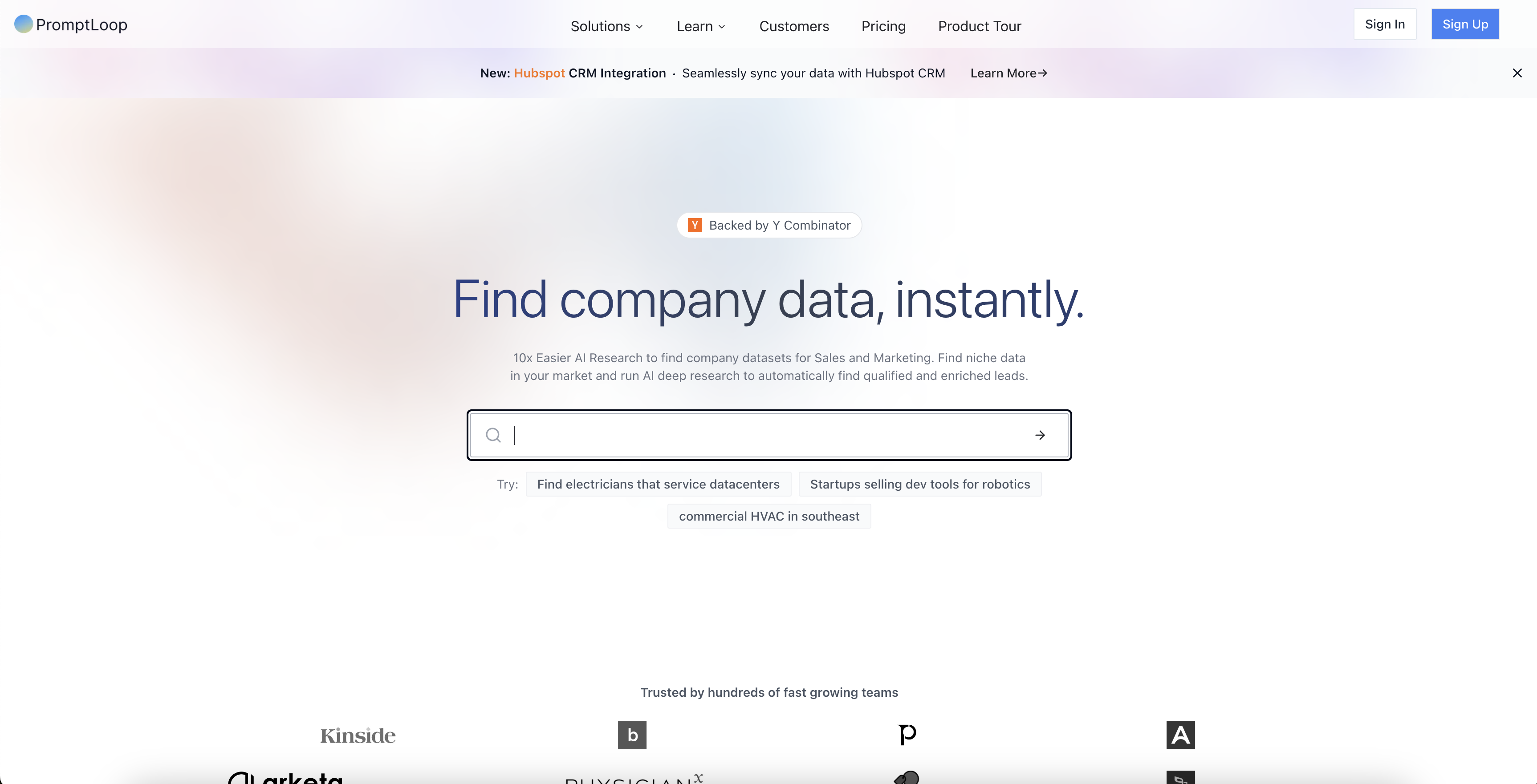 PromptLoop - Screenshot showing the interface and features of this AI tool