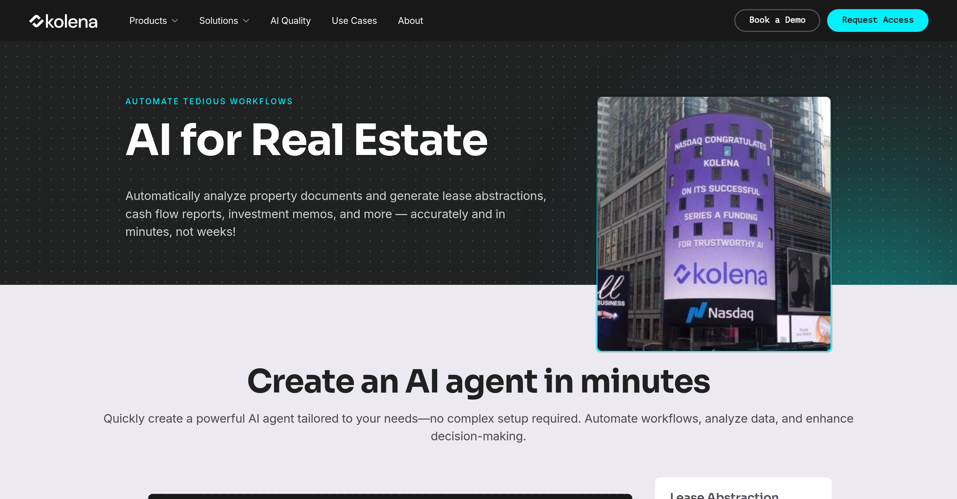 Kolena AI for Real Estate - Screenshot showing the interface and features of this AI tool