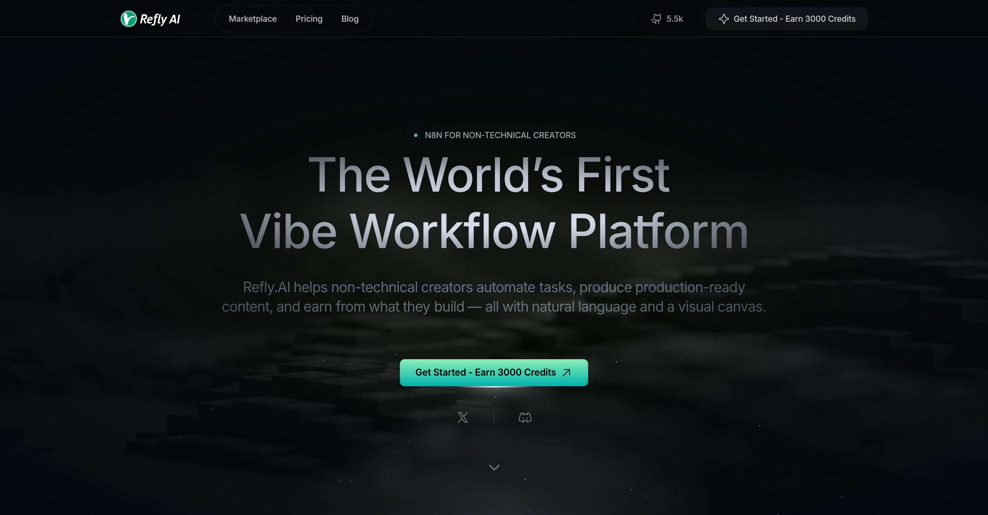 Refly.ai - Screenshot showing the interface and features of this AI tool