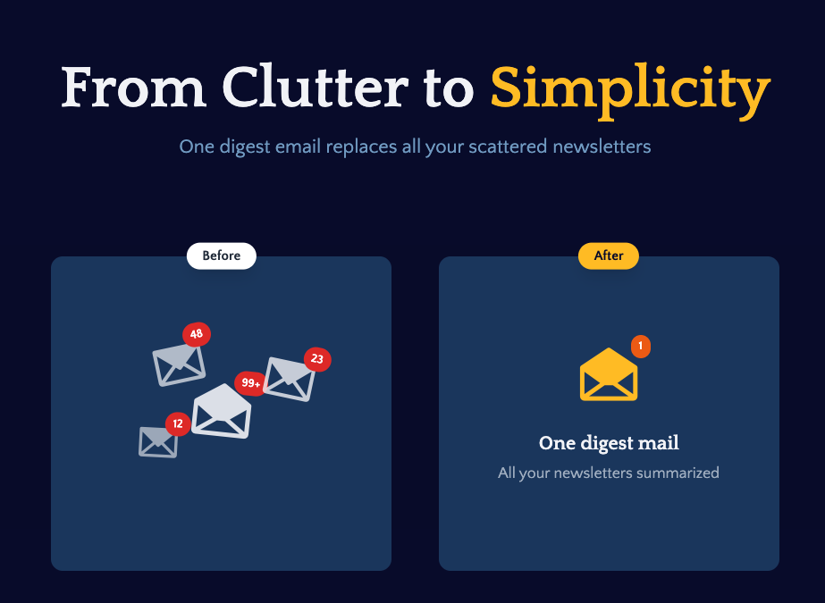 Remy - Newsletter summarizerv1.1 - Screenshot showing the interface and features of this AI tool