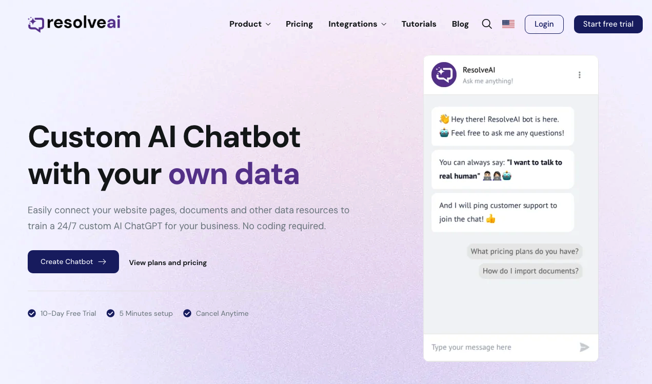 ResolveAIv2 - Screenshot showing the interface and features of this AI tool