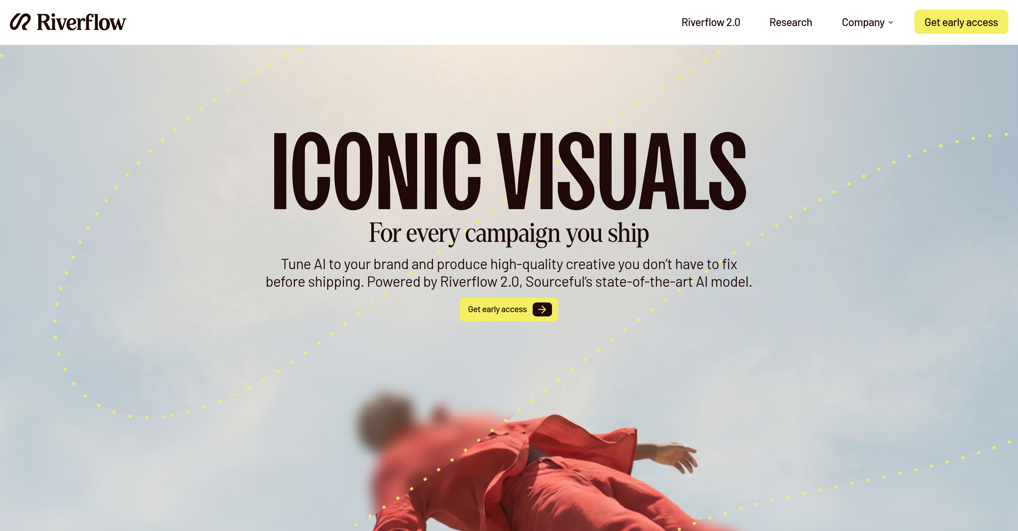 Riverflow - Screenshot showing the interface and features of this AI tool