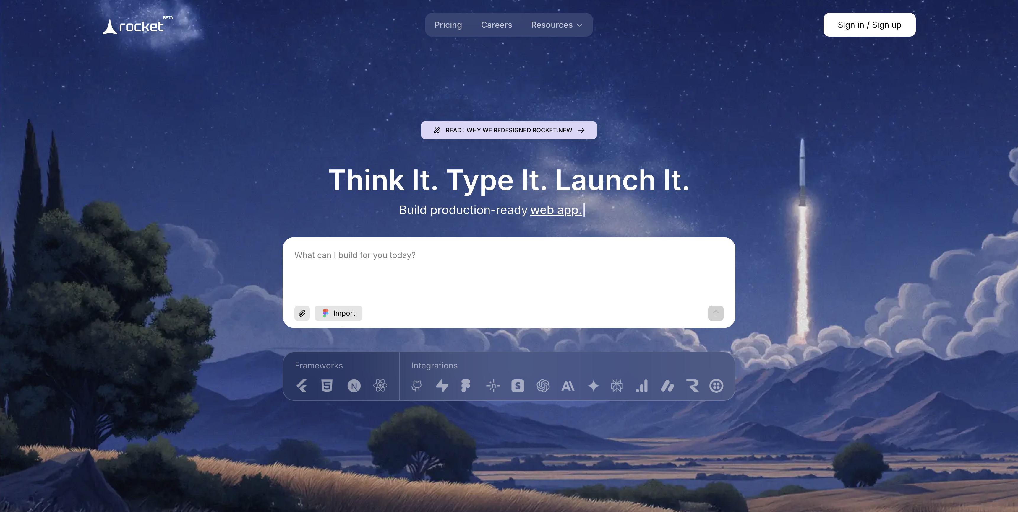 Rocket - Screenshot showing the interface and features of this AI tool