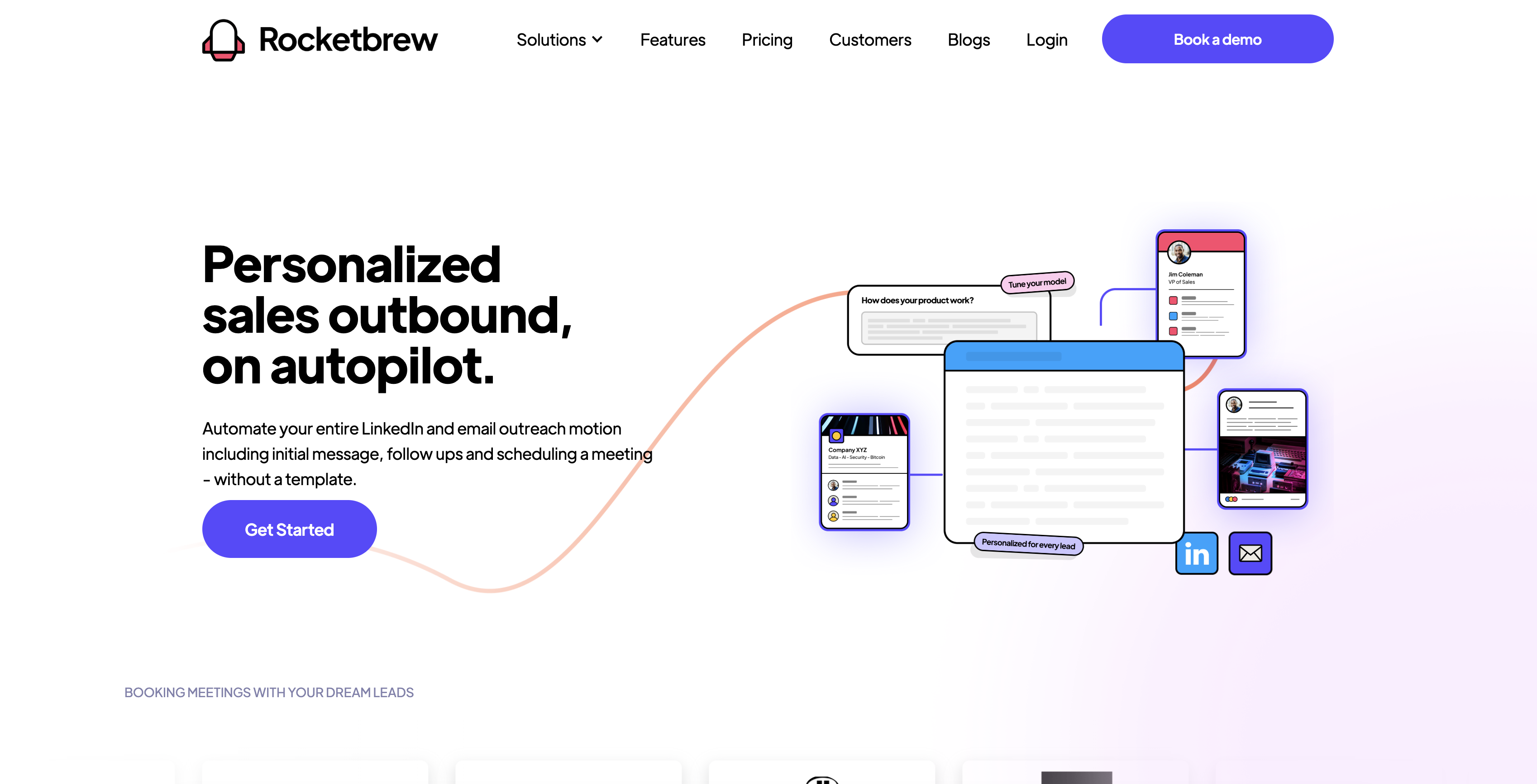Rocketbrew - Screenshot showing the interface and features of this AI tool