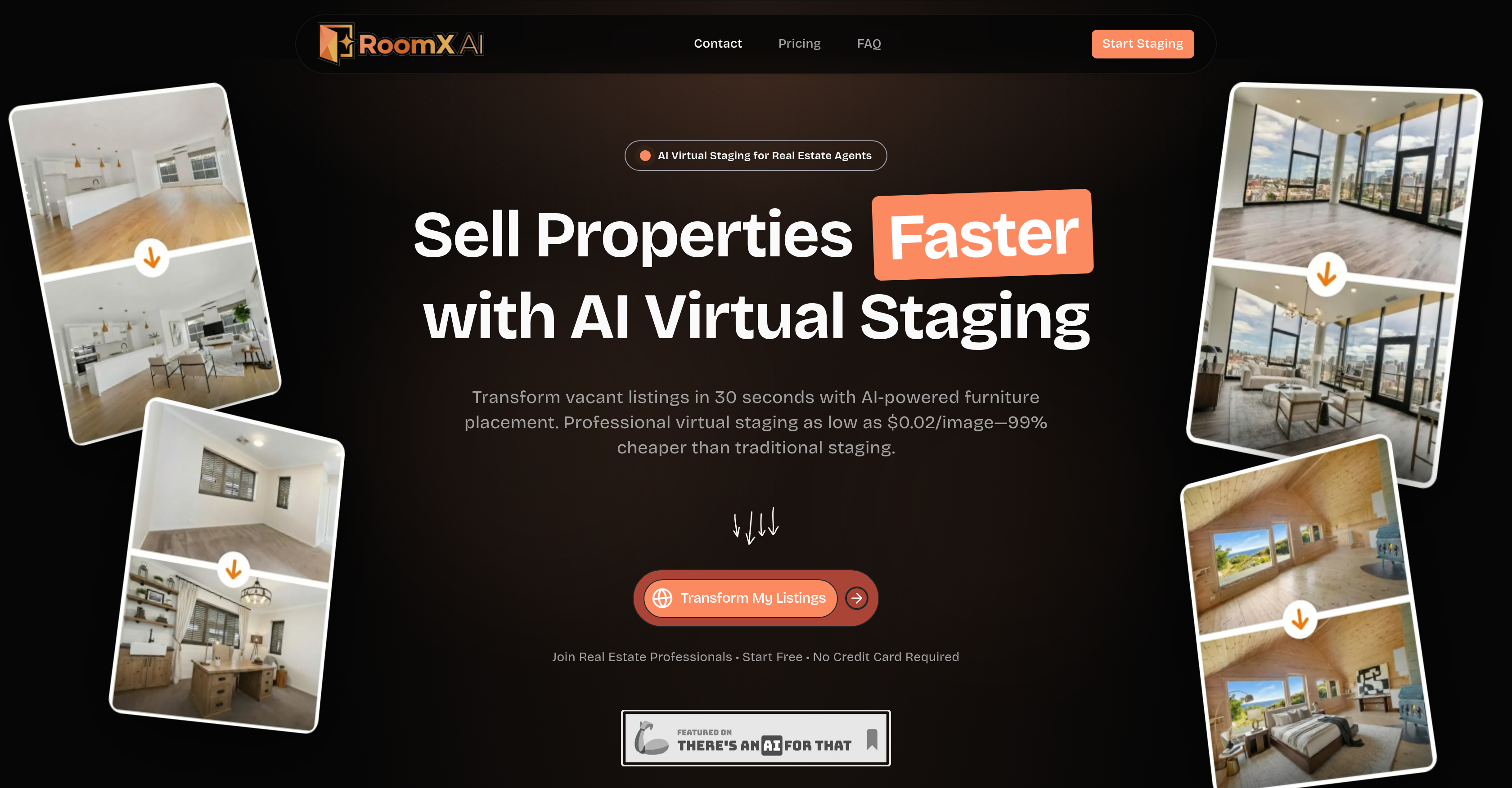 RoomX AI - Screenshot showing the interface and features of this AI tool