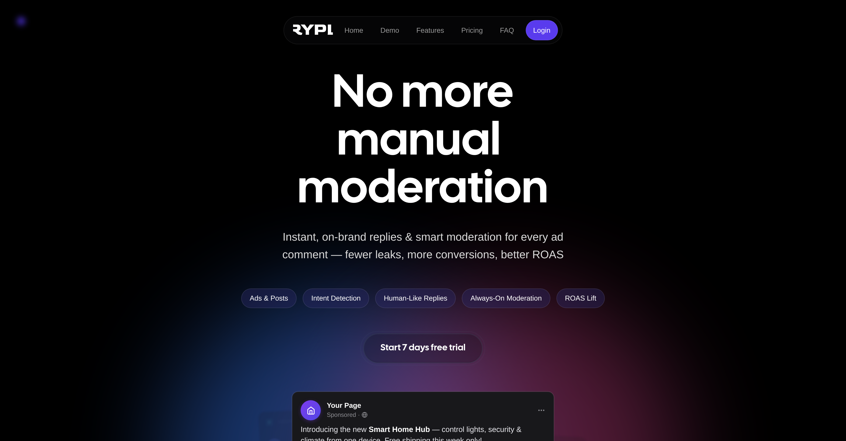 RYPL - Screenshot showing the interface and features of this AI tool