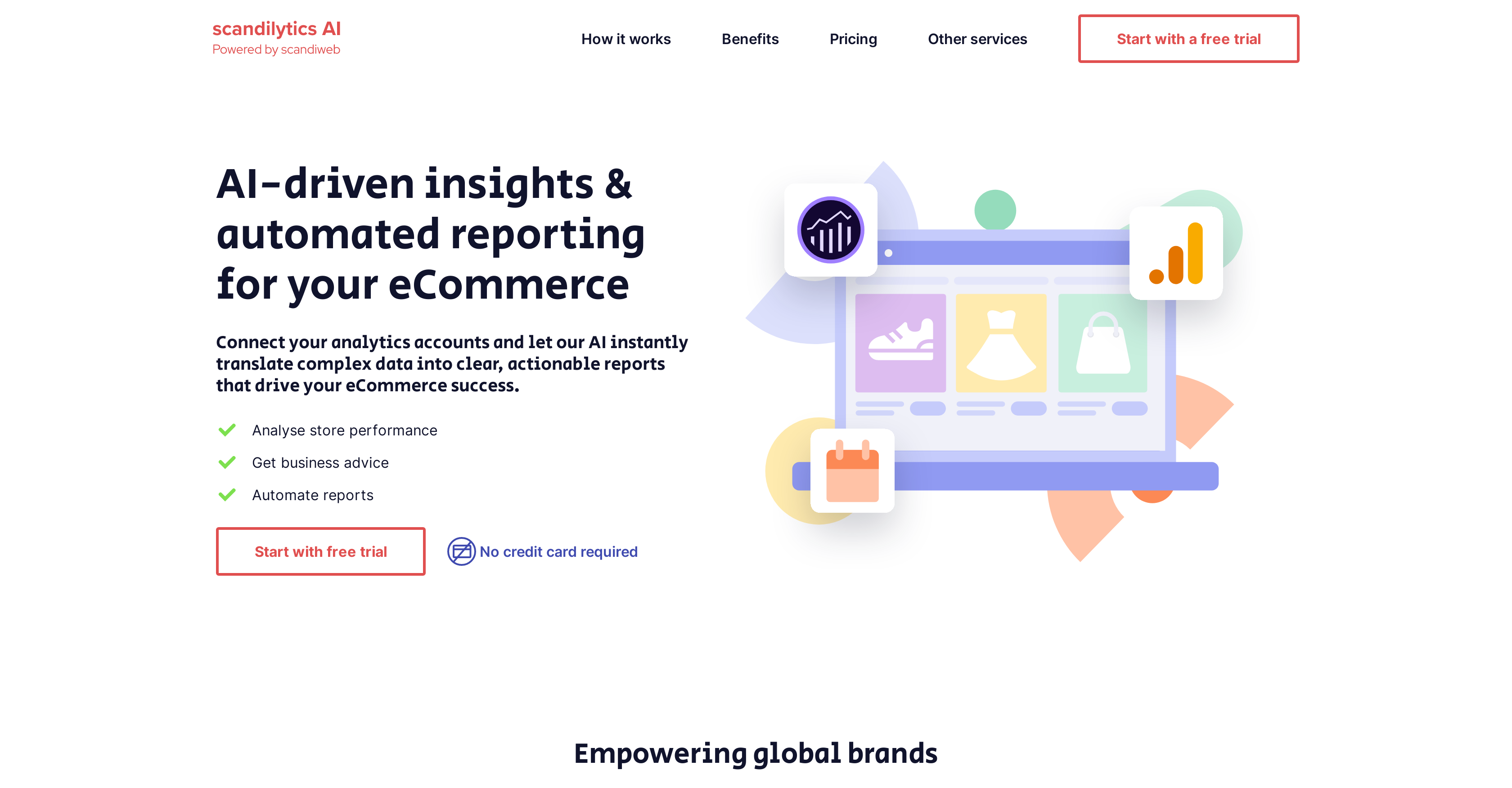 Scandilytics - Screenshot showing the interface and features of this AI tool