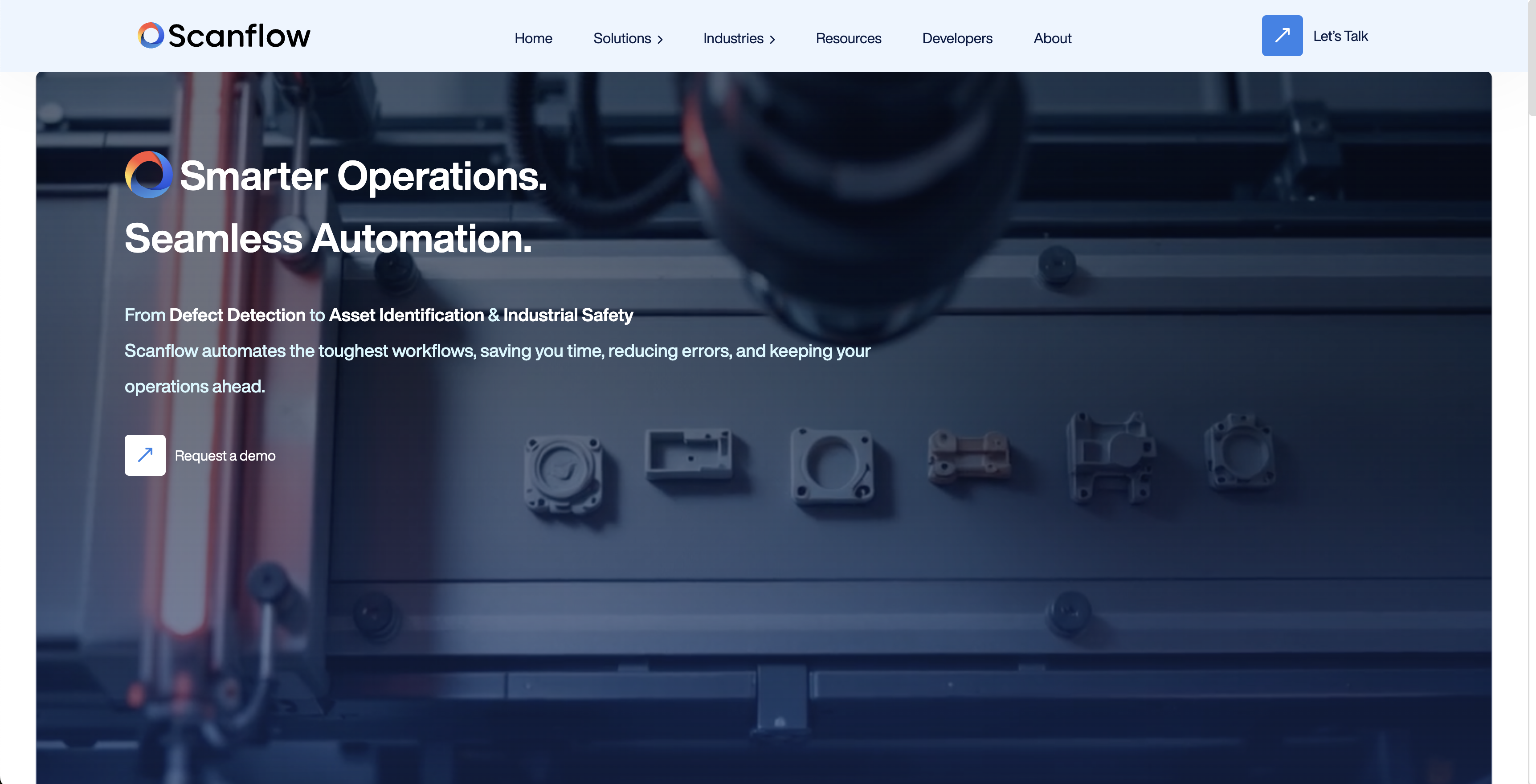 Scanflow - Screenshot showing the interface and features of this AI tool