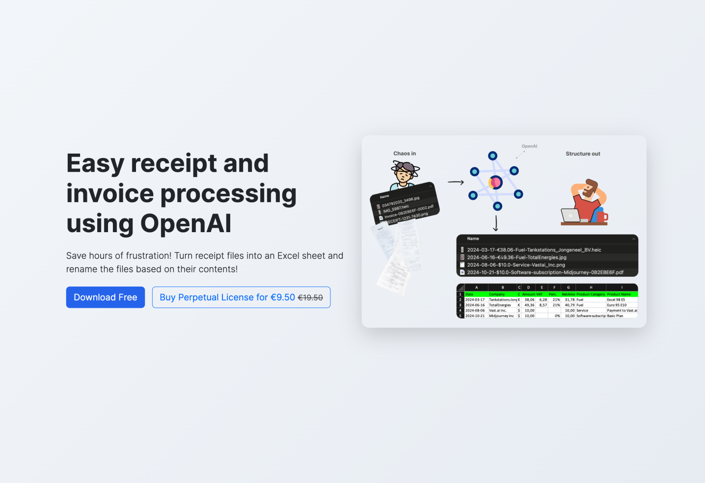 ScanRelief - Screenshot showing the interface and features of this AI tool