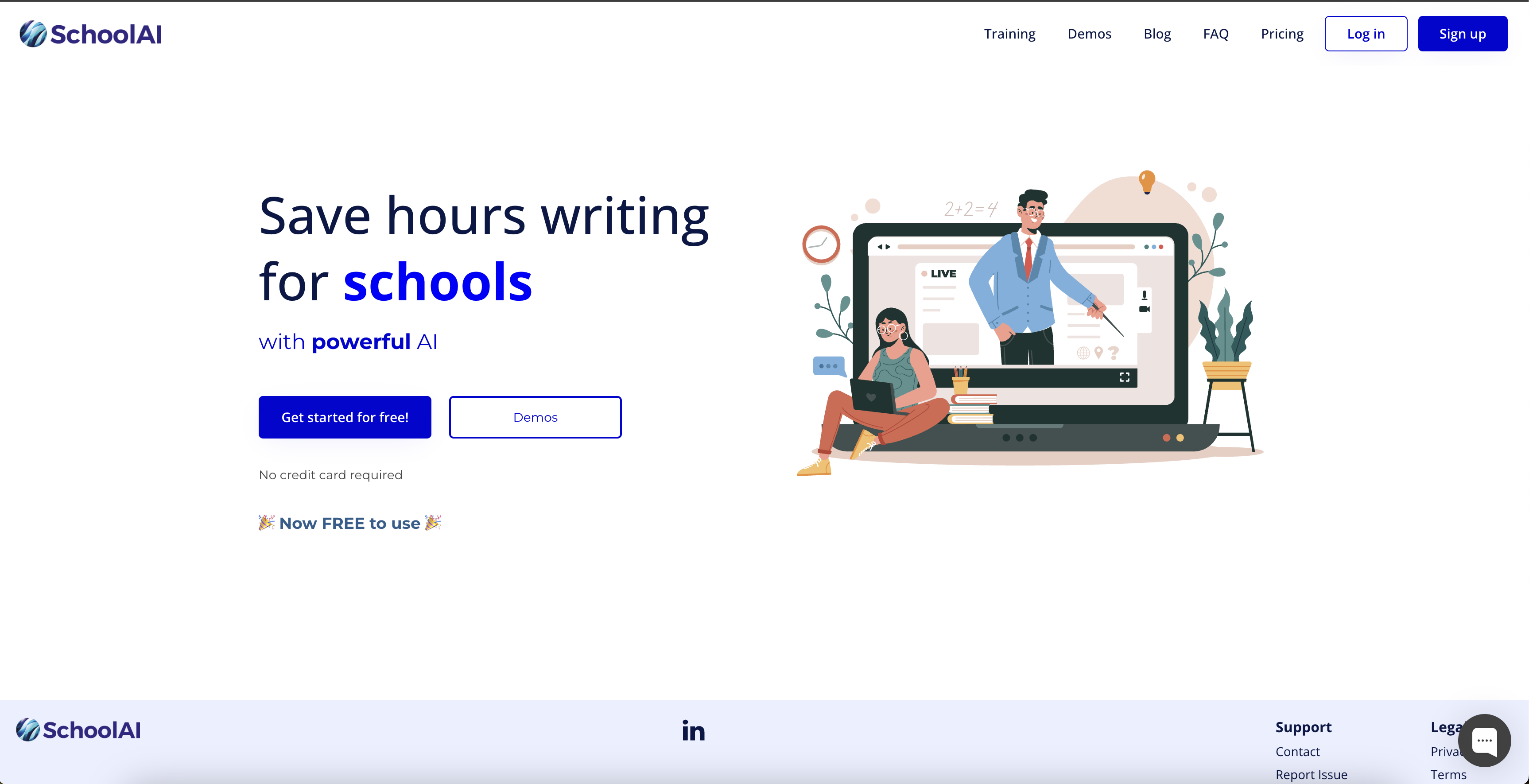 SchoolAI - Screenshot showing the interface and features of this AI tool