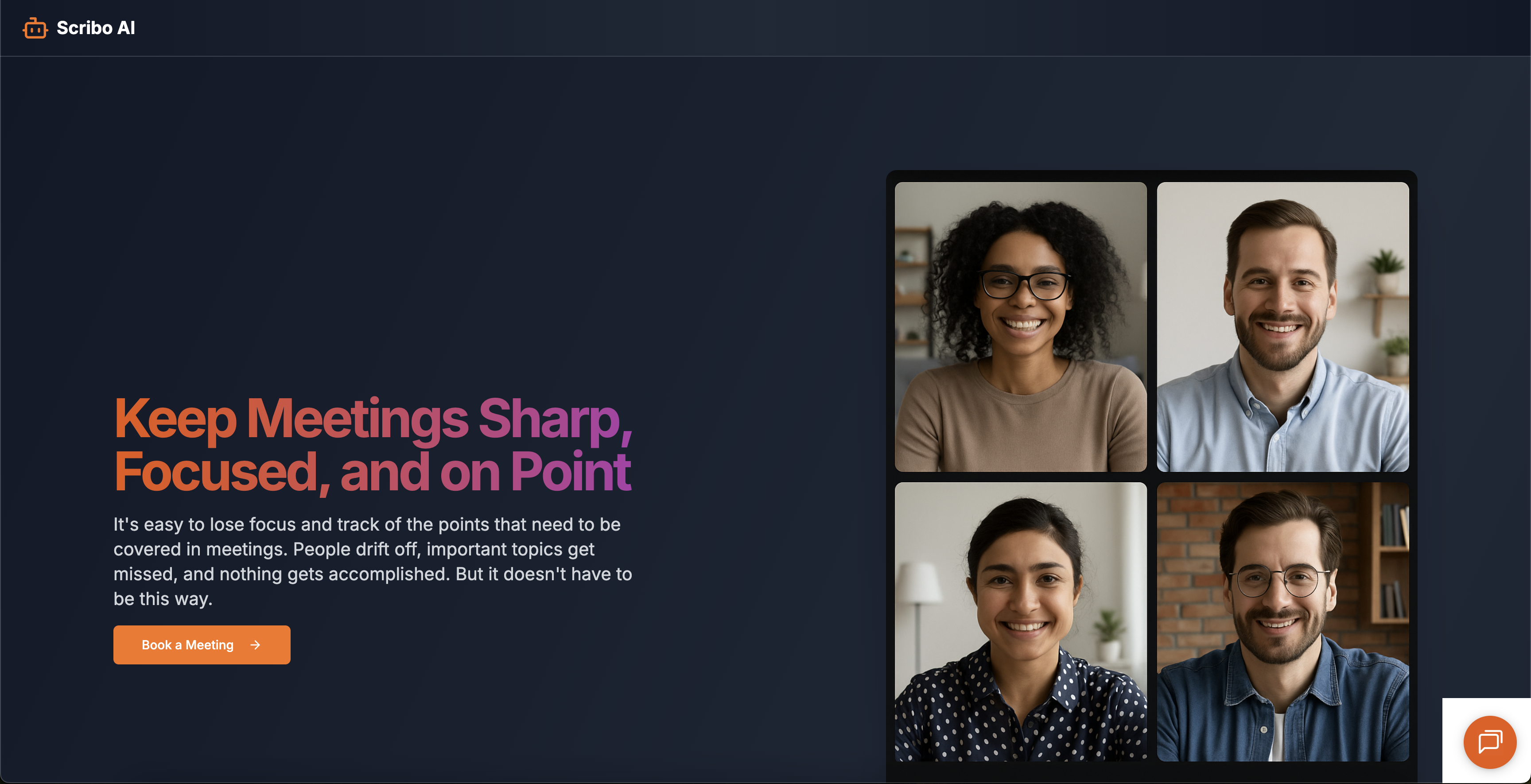 Scribo - Screenshot showing the interface and features of this AI tool