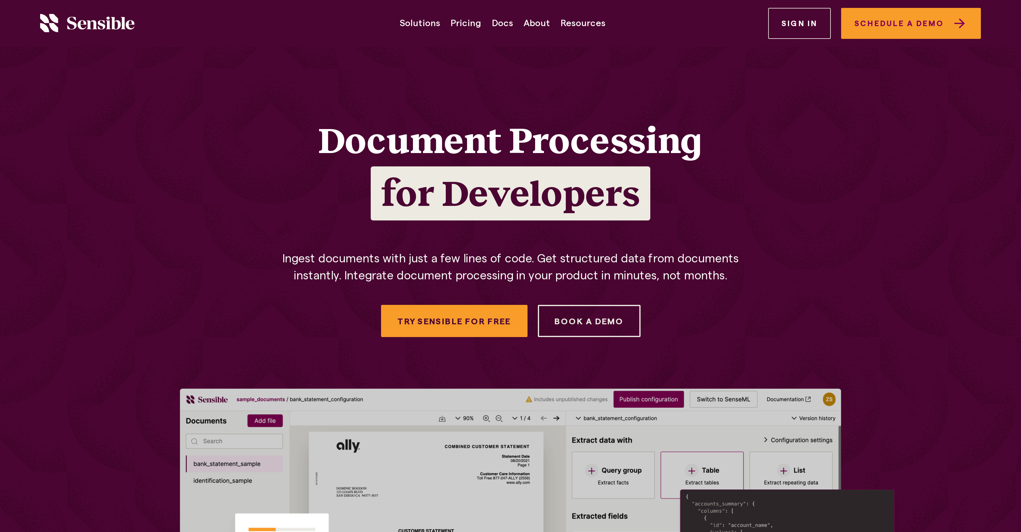Sensible Instruct - Screenshot showing the interface and features of this AI tool