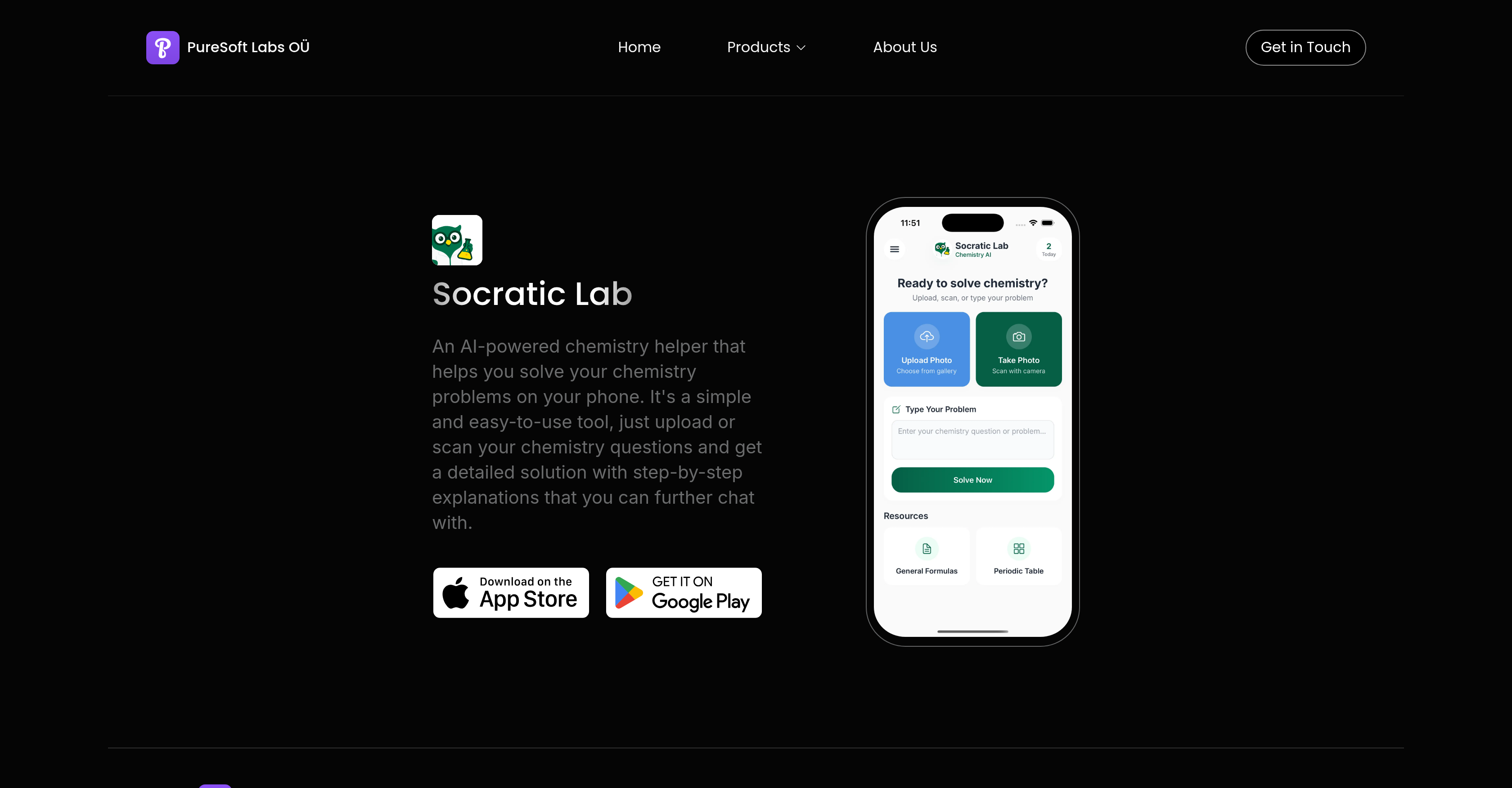 Socratic Lab - Screenshot showing the interface and features of this AI tool