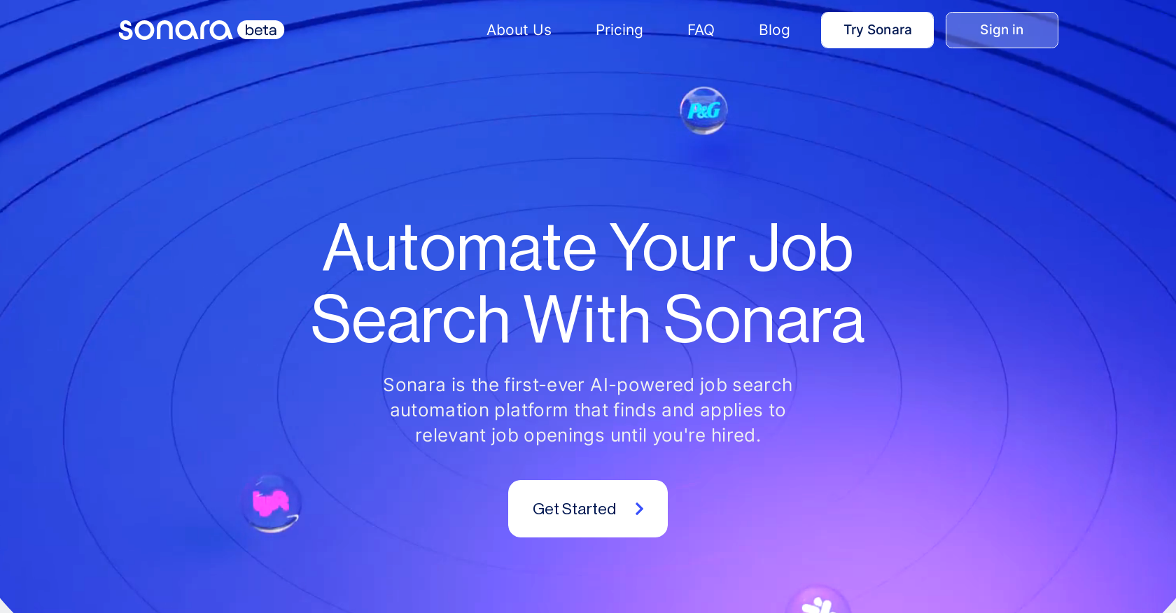 Sonara - Screenshot showing the interface and features of this AI tool