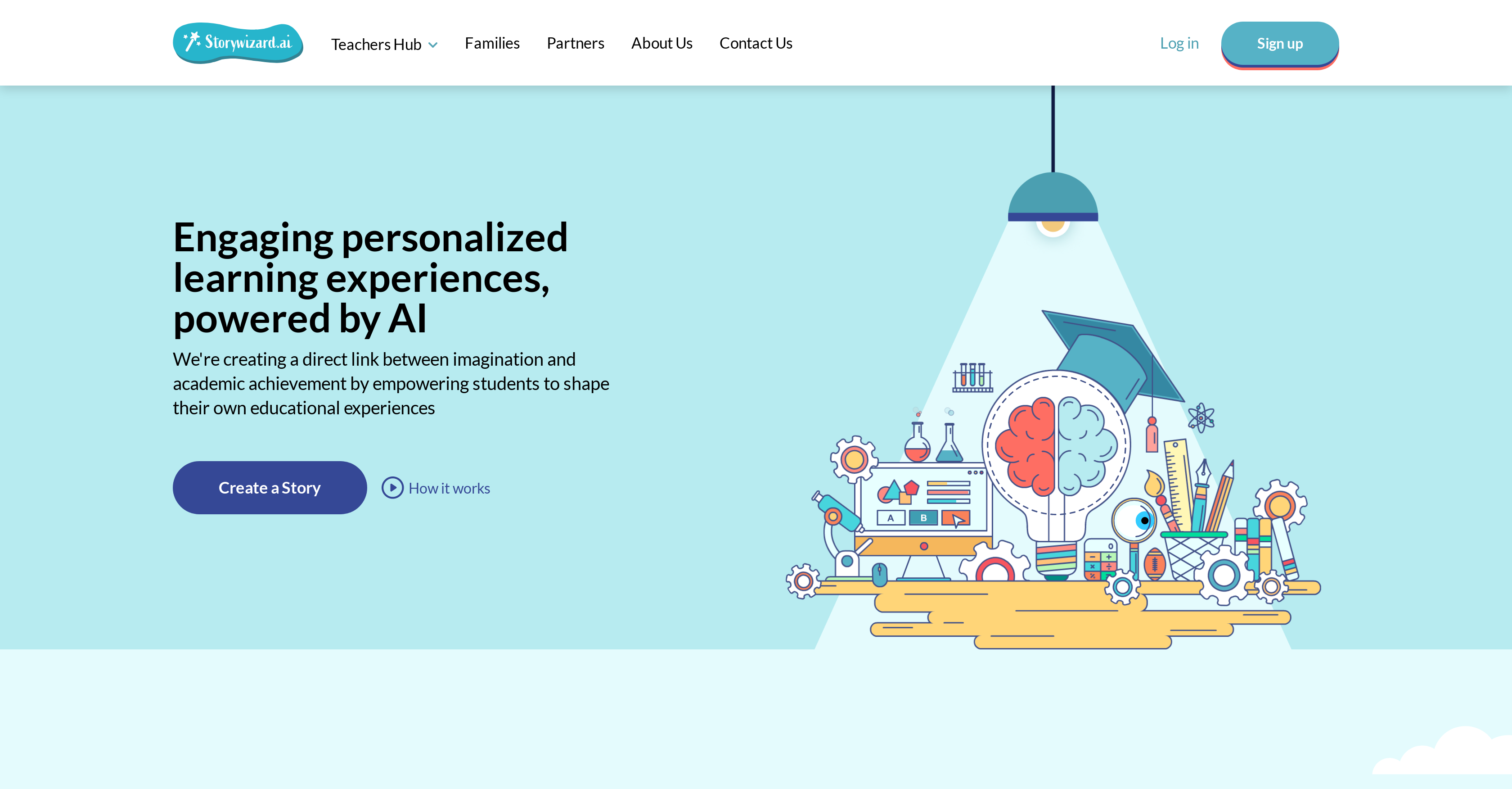 Storywizard.ai - Screenshot showing the interface and features of this AI tool