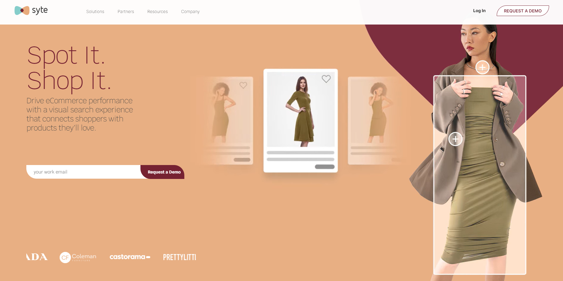 Syte - Screenshot showing the interface and features of this AI tool