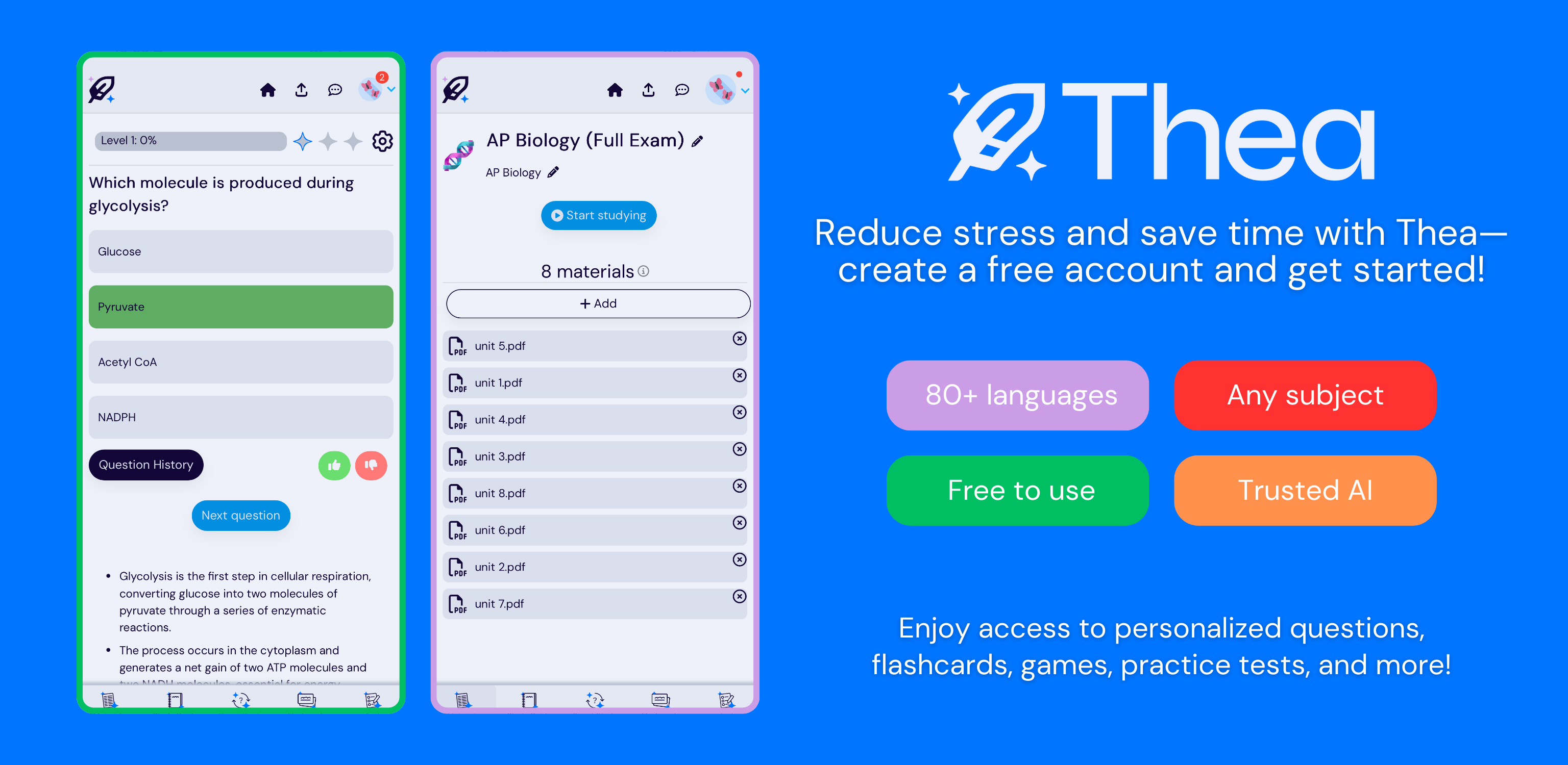 Theav4 - Screenshot showing the interface and features of this AI tool