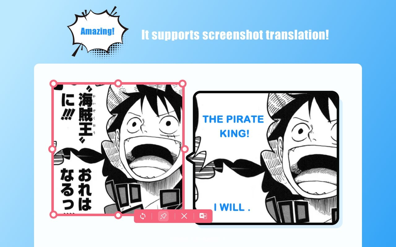 TranslateManga - Manga Translator & Manga Tracker - Screenshot showing the interface and features of this AI tool