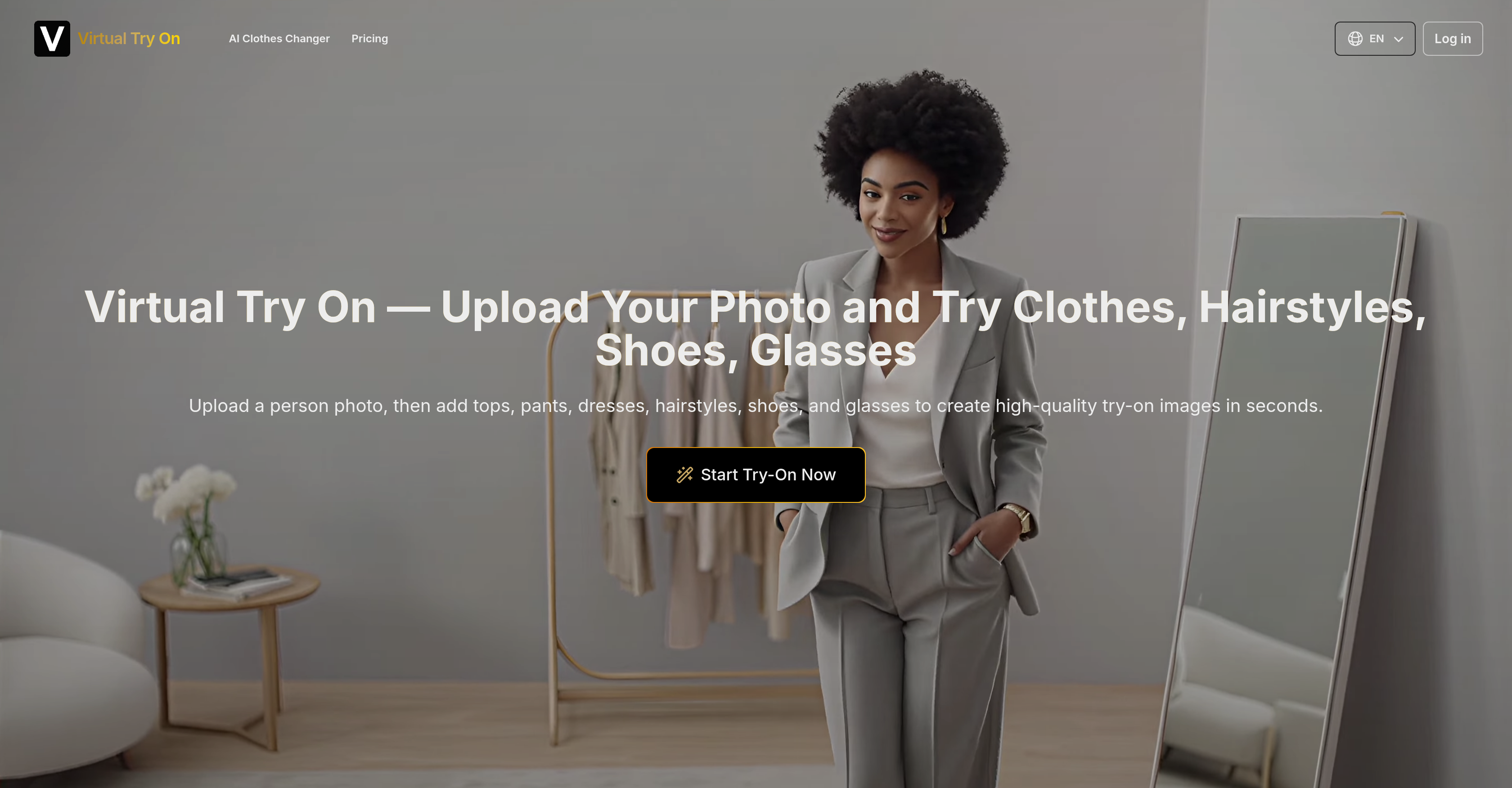Virtual Try On.art - Screenshot showing the interface and features of this AI tool
