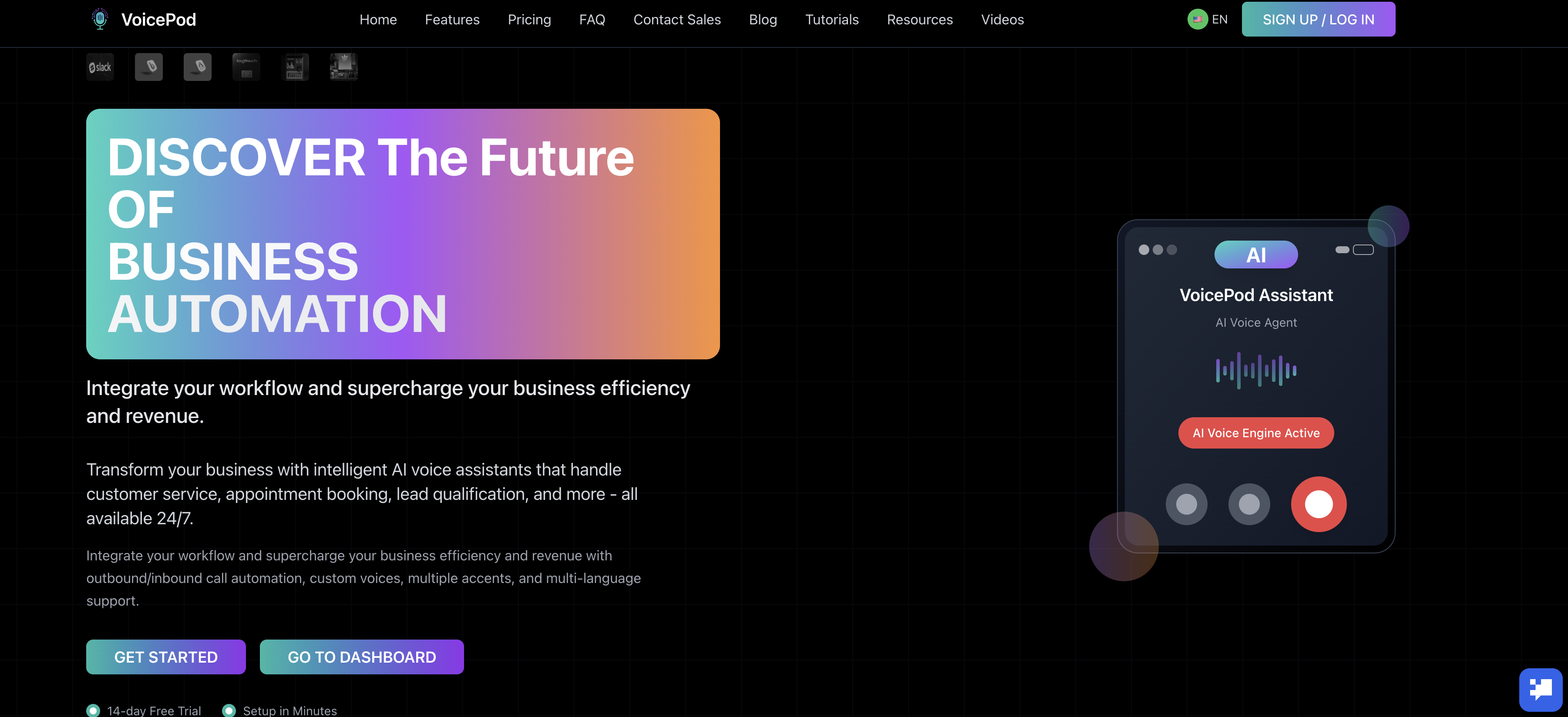 VoicePod - Screenshot showing the interface and features of this AI tool