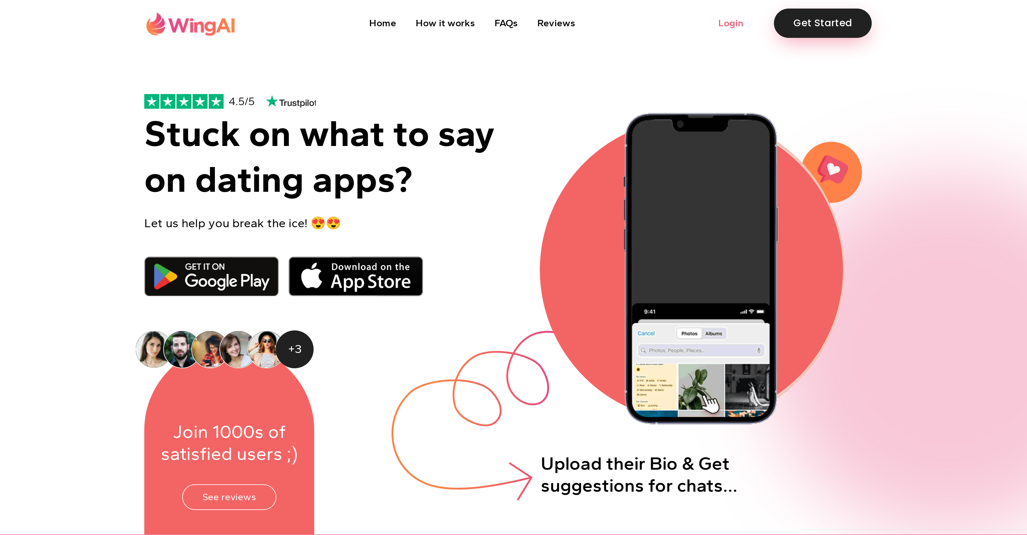 Wing AI - Screenshot showing the interface and features of this AI tool
