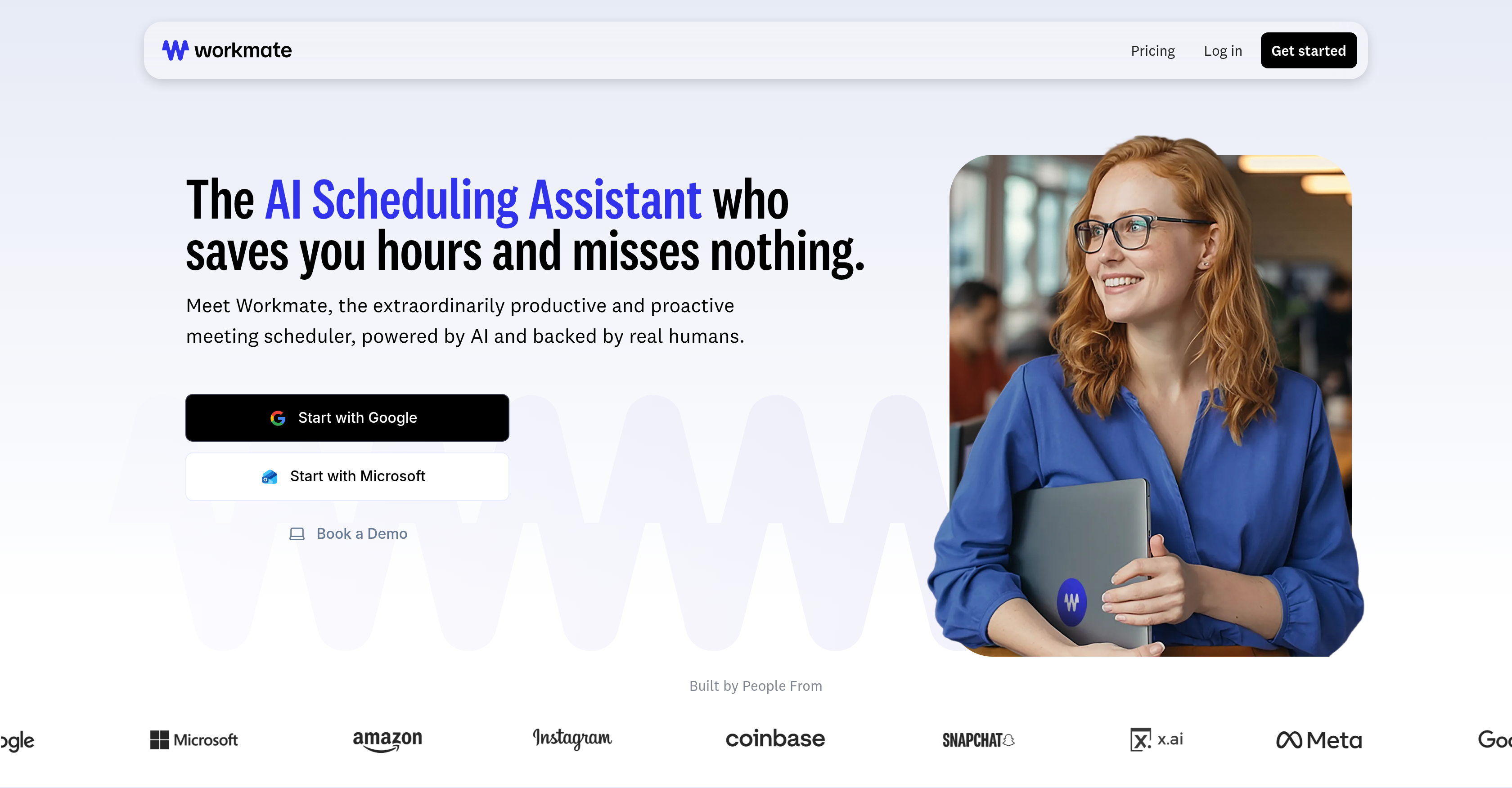 Workmate - Screenshot showing the interface and features of this AI tool