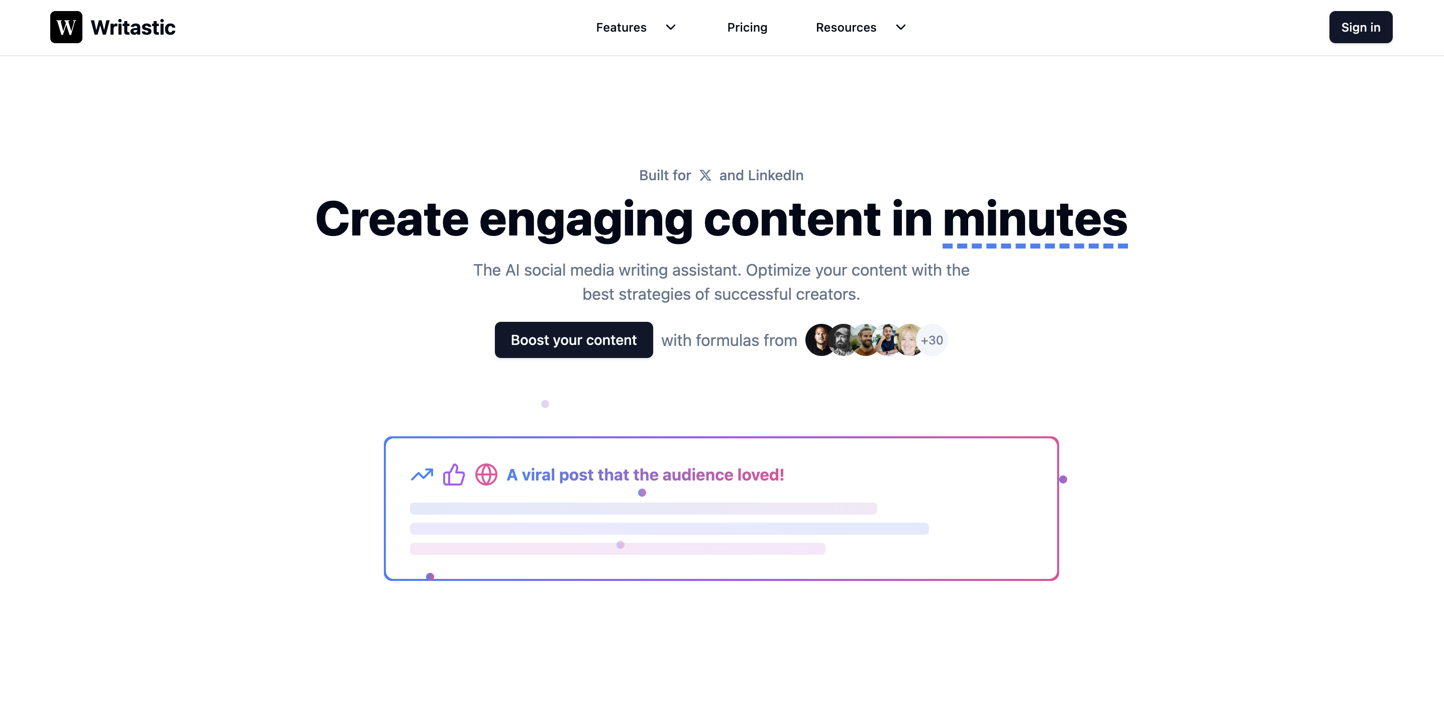 Writastic - Screenshot showing the interface and features of this AI tool